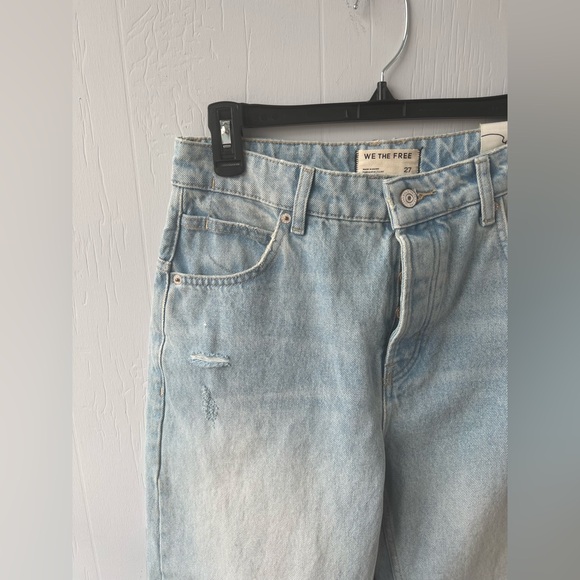 NWT We the Free Free People Deep Trance Boyfriend Jeans (size 27) - Picture 7 of 14